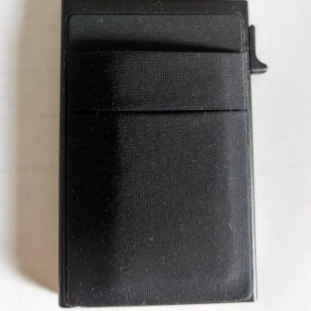 Pop up Card Holder RFID Blocking Minimalist Business Credit Card Wallet